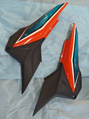 Off Road Enduro Motorcycle Accessories Plastic Construction Covering Parts