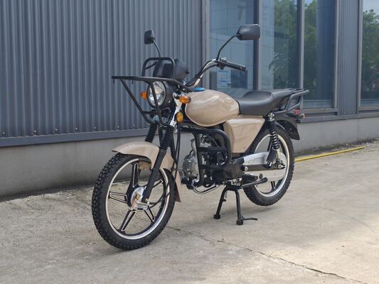 Electric Kick Start Engine Chopper Motorbike 110CC With Painted Bumper Muffler Street Legal Motorcycle Supplier