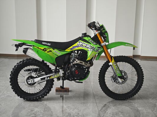 Road Legal 300CC Engine Four Stroke Enduro Motorcycle With Inverted Front Shock Absorber