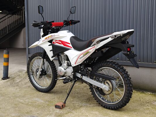 150cc Four Stroke Off Road Bikes With Rear Drum Brake And Inverted Shock Absorbers