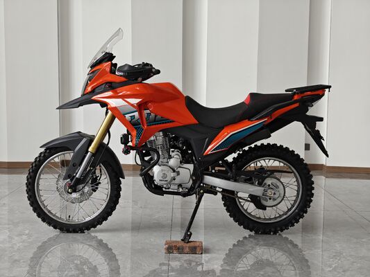 200cc Endurance Racing Gasoline Motorcycle Off Road With Air Cooled Engine 14L Fuel Tank