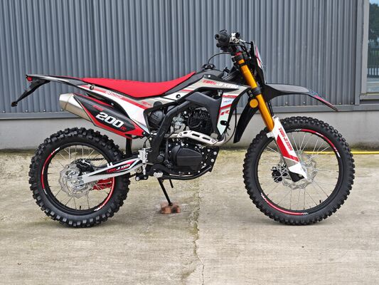 Air Cooled 200CC 250cc Off Road Motorcycle Dirt Bike With Inverted Front Shock Absorber Bulk Motorcycles Manufacturer