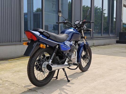 Chain Driven 200cc Chopper Sport Motorcycle With Front Bumper Rear Rack 15L Fuel