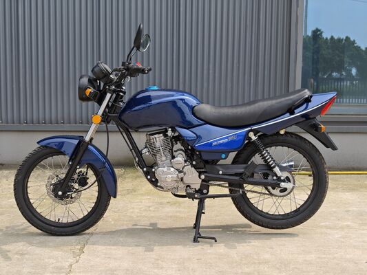 Chain Driven 200cc Chopper Sport Motorcycle With Front Bumper Rear Rack 15L Fuel