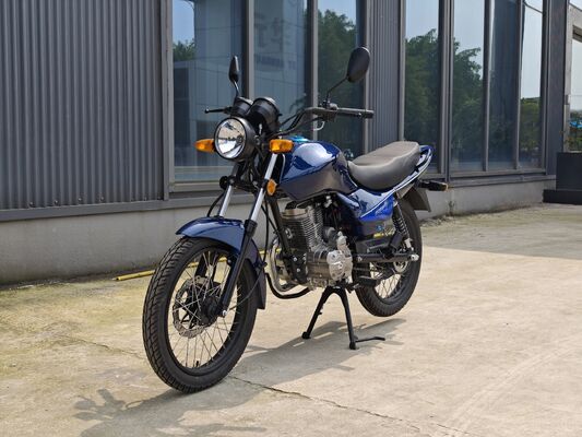 Chain Driven 200cc Chopper Sport Motorcycle With Front Bumper Rear Rack 15L Fuel