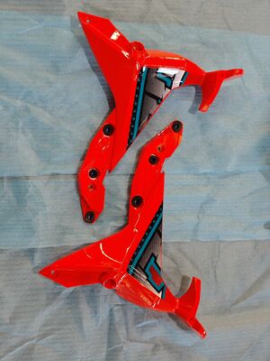 Off Road Enduro Motorcycle Accessories Plastic Construction Covering Parts