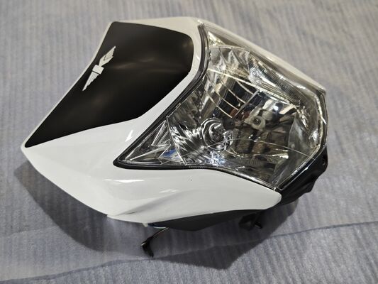 Motorcycle Headlight Assembly Off Road Motorcycle Spares For Visibility In Nighttime