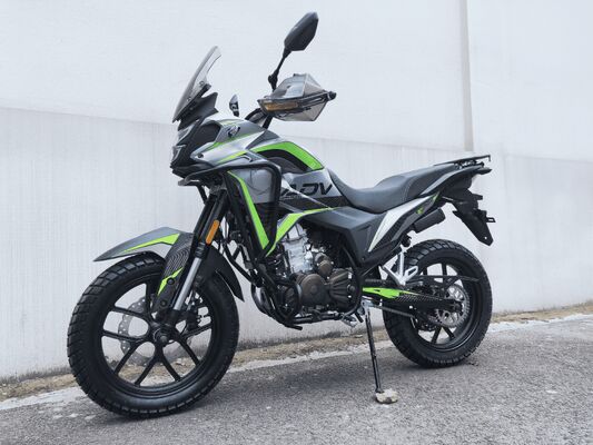 22kW 28N·m Single Cylinder Water-Cooled Adventure Motorcycle Off Road Dirt Bike Street Legal Motorcycle Supplier