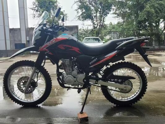 4 Stroke Engine Smooth Riding 200cc Enduro Motorcycle Dual Sport Bikes Featuring Balance Shaft Engine CDI Ignition Method Off Road Performance