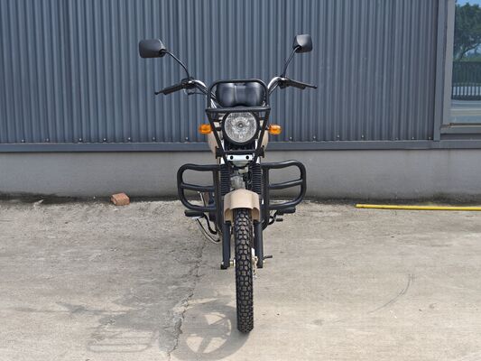 Electric Kick Start Engine Chopper Motorbike 110CC With Painted Bumper Muffler Street Legal Motorcycle Supplier